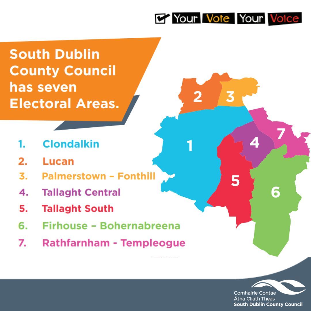 In a Local Election you vote for the people you want to be elected in the Electoral Area where you live 🗳️ To find out more about your electoral area, and how to exercise your right to vote, click here to read buff.ly/3vtMVYG #YourVoteYourVoice