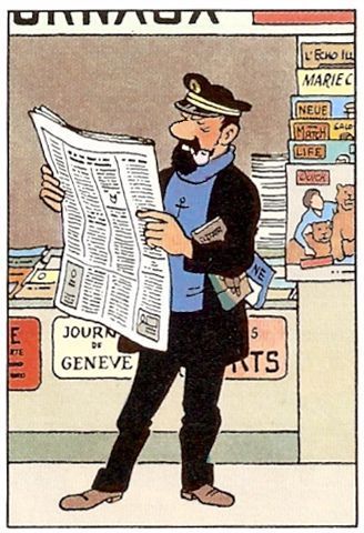 Life these days 📰🚬📣💡💭  

Happy humpday, Tintin amis! 🤍 

#sausalitoferry #tintincomics #sausalito #tintin #tintinfans #tintinadmirers #tintinfan #theadventuresoftintin #hergé #Tintinimaginatio #comicgeek #igcomicfamily #comicbooksforsale #artoftheday #smokebreak