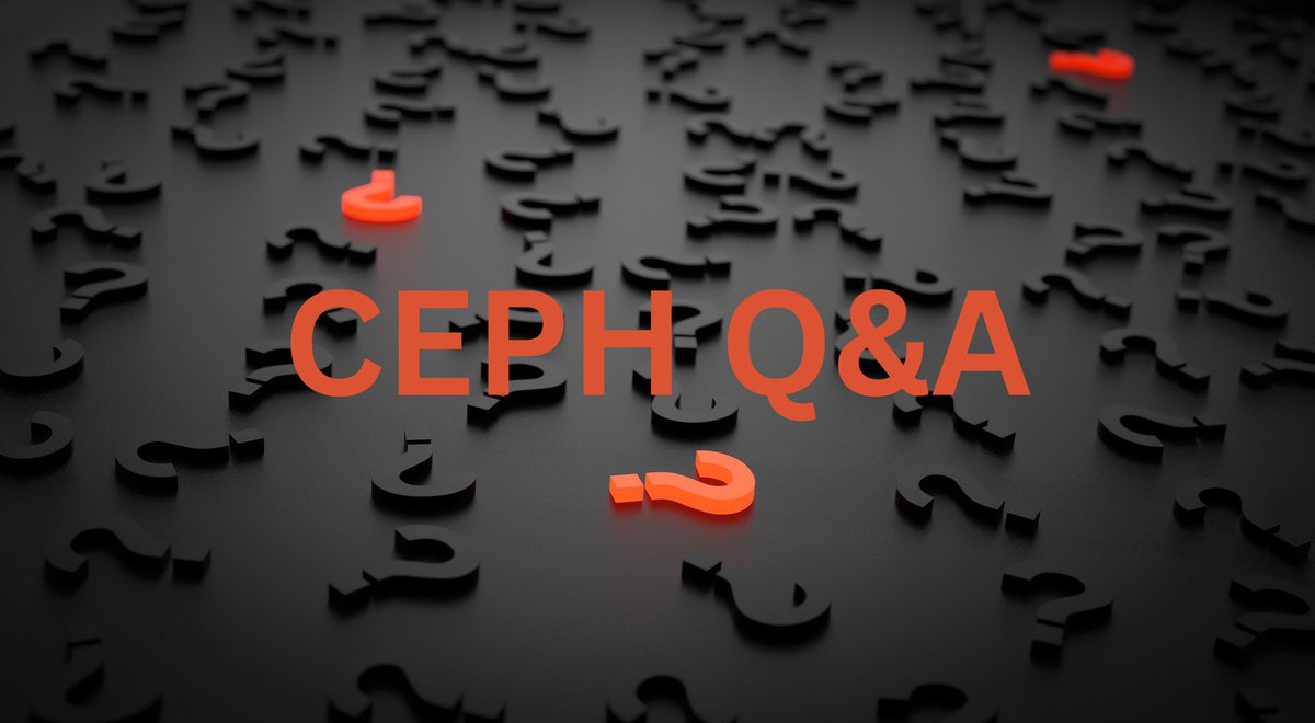 Ceph experts provide detailed answered in this SNIA Cloud Storage Technologies Initiative #Ceph Q&amp;A sniacloud.com/ceph-qa/
