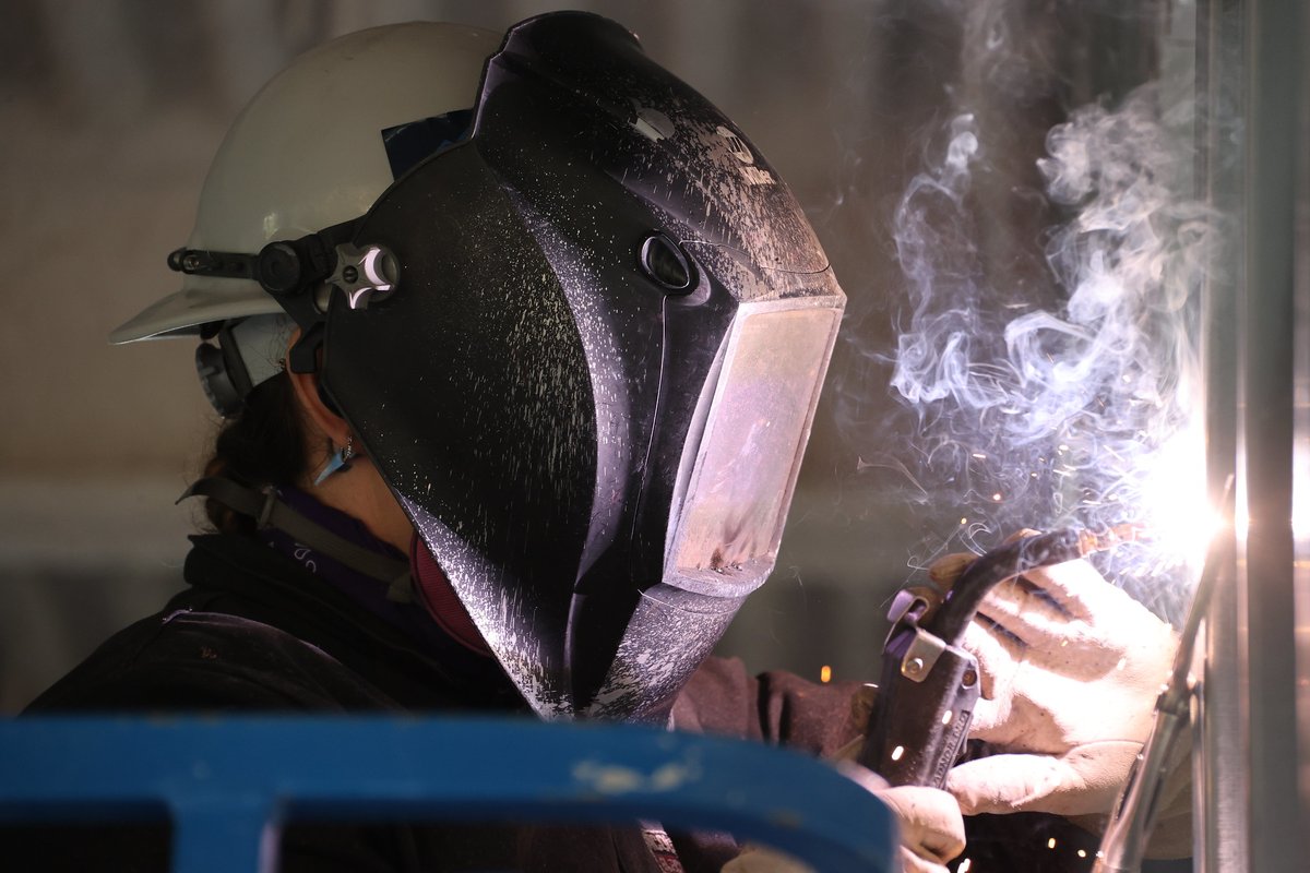 Journeymember and welder Sarah Nicole Fields joined Local 68 in 2019, but has been nurturing her passion for welding since high school. Read more about Sarah in the latest issue of our magazine: norcalcarpenters.org/about/magazine