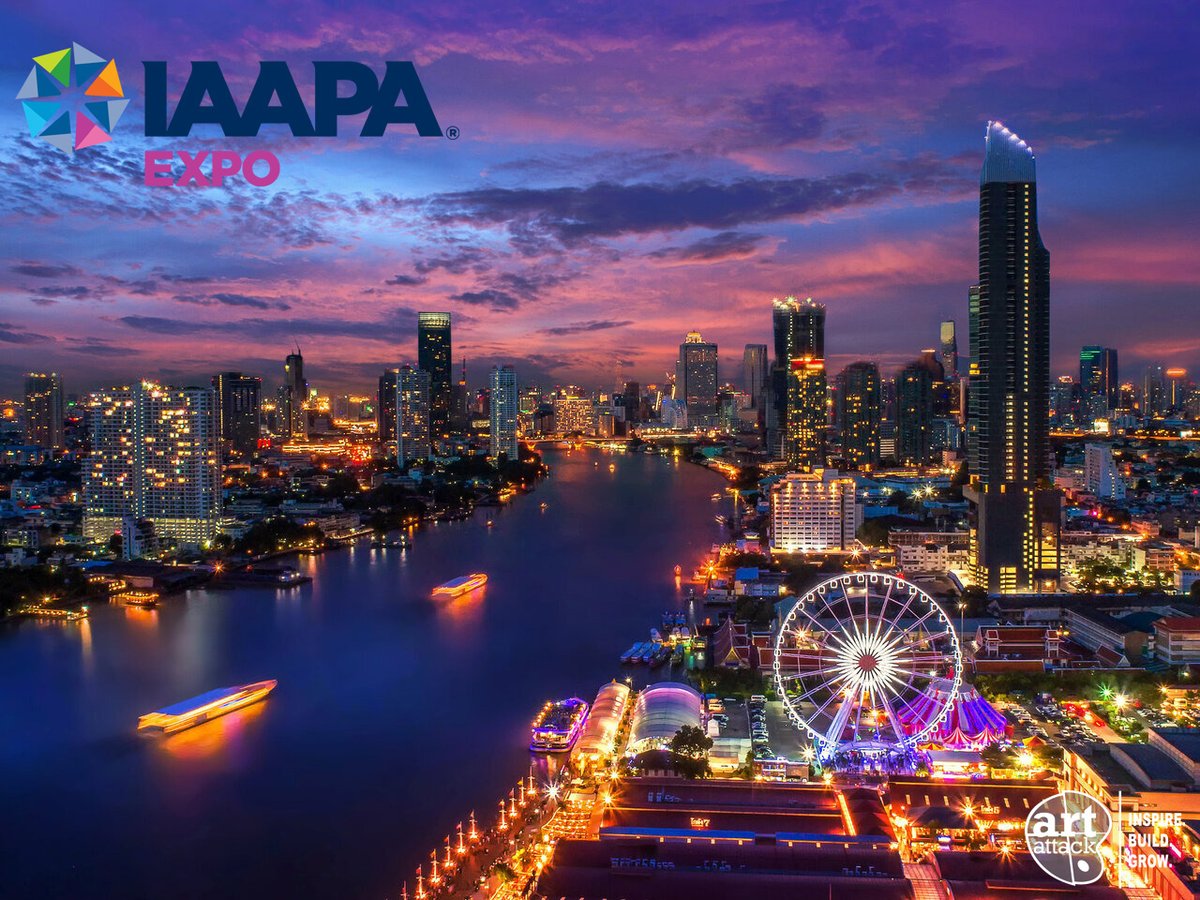 Art Attack is exhibiting at IAAPA Expo Asia 2024 in Bangkok, Thailand! It has been a successful couple of days so far of learning and networking! Come check out our booth before it’s over! Booth #618. #InspireBuildGrow #IAAPA#IAAPAExpo #IAAPAAsia #Bangkok #Thailand #Tradeshow