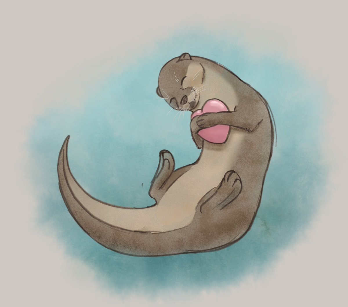 Happy World Otter Day everyone! This is for all the otters and otter lovers out there 🦦 ❤️