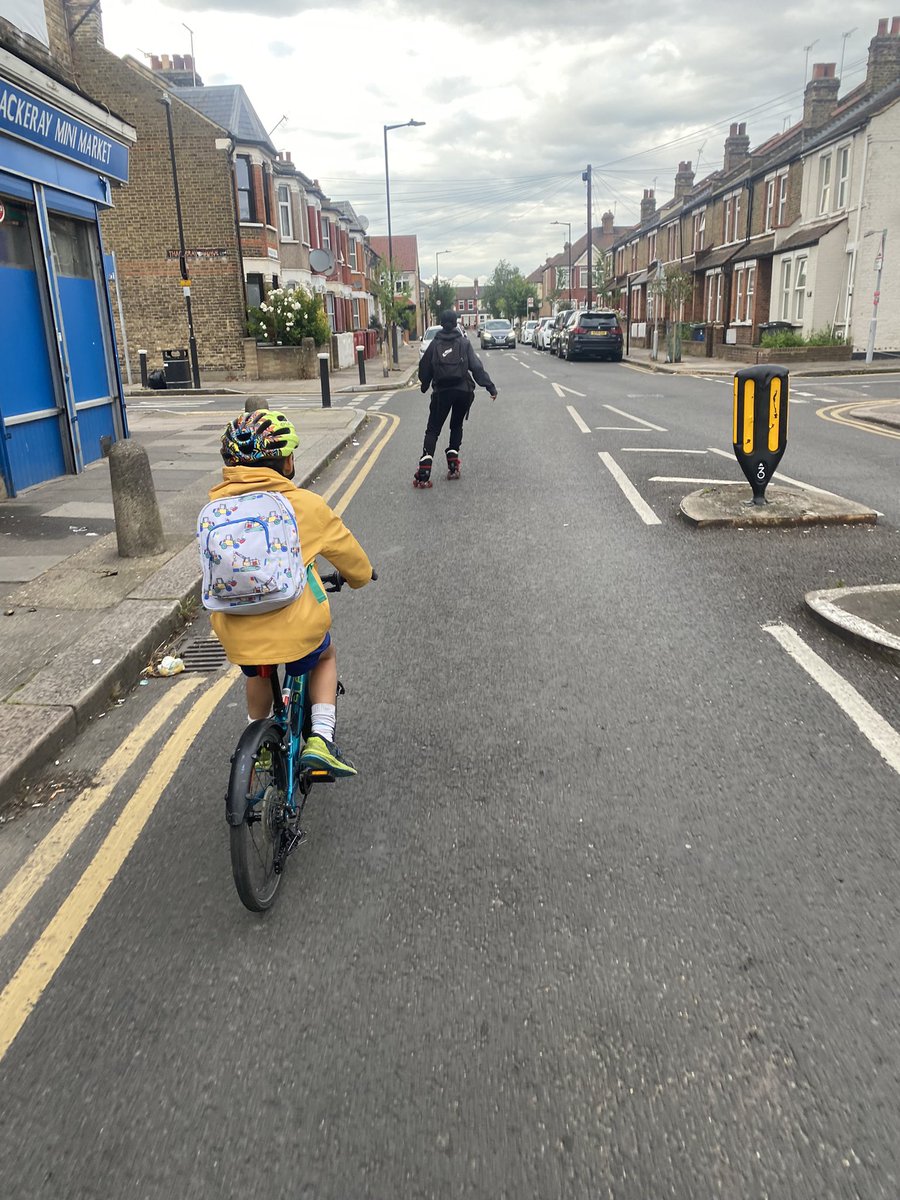 Nothing beats the joy of seeing all kinds of wheels on the road—whether it's a bike, roller skates , or anything in between. 

Here's to getting from A to B without a car (in cities 🏙️) &amp; having fun along the way! 🚲🛼 #ActiveTravel