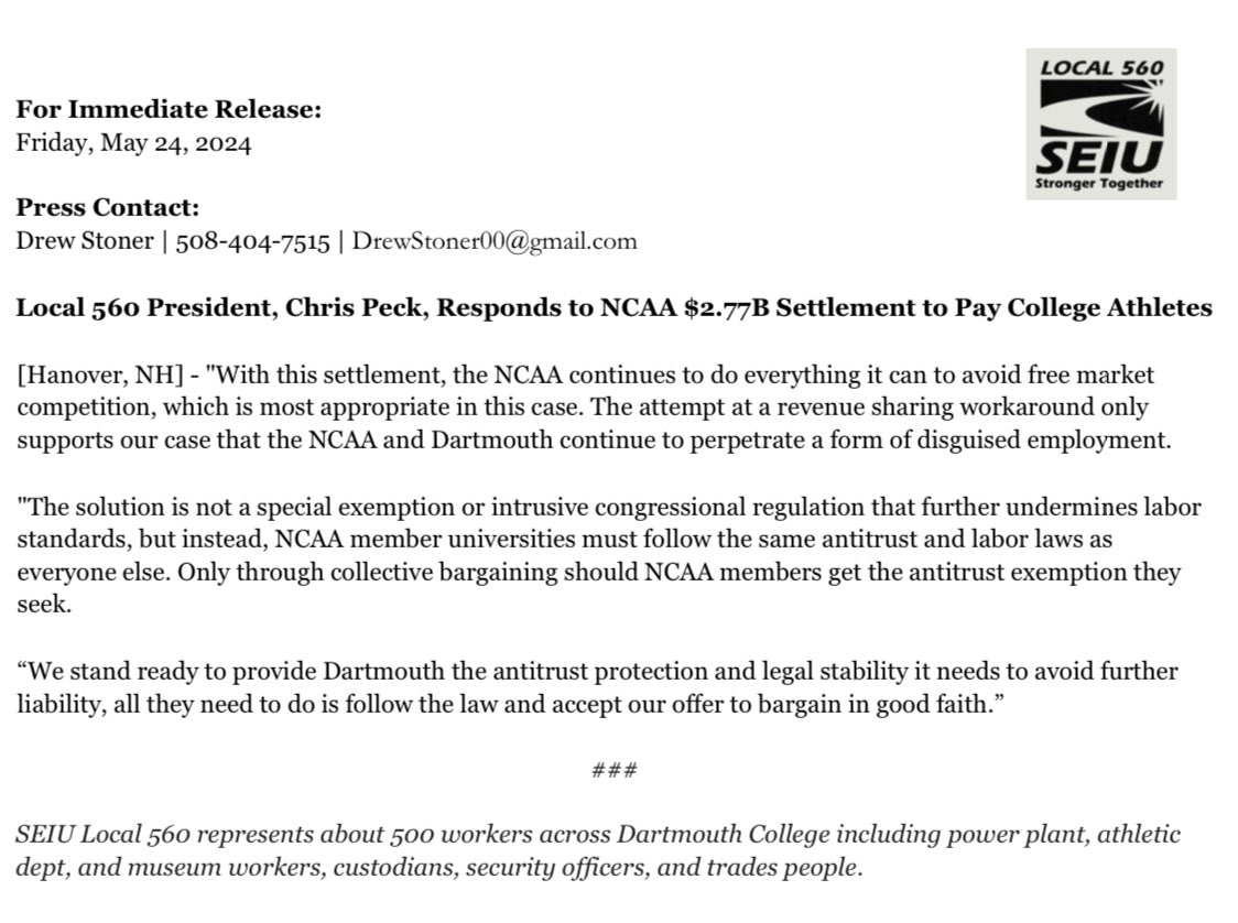 Our response to the #NCAASettlement