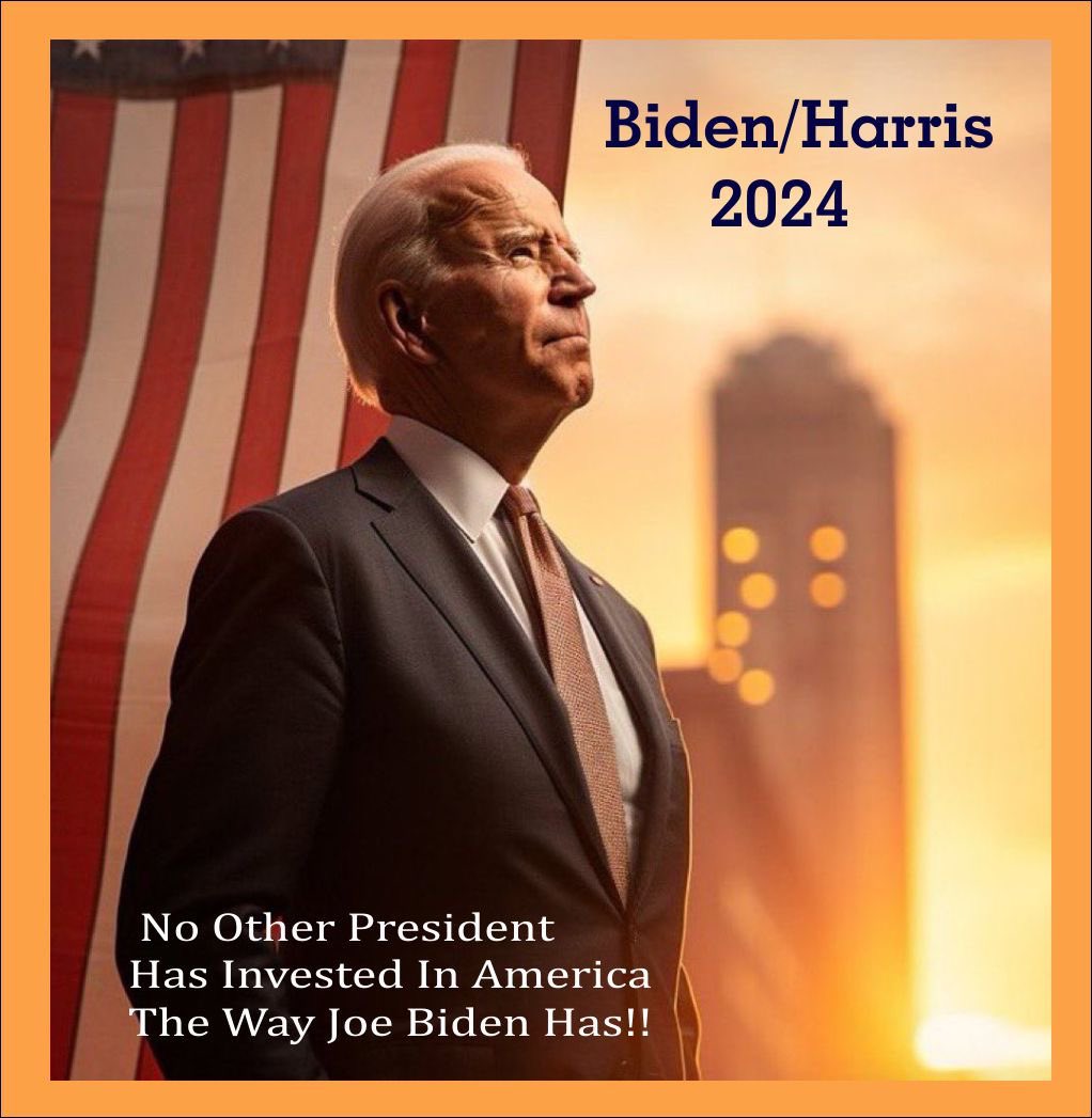 Quit with the tunnel vision and you’ll see.
Biden inherited a disaster and has flipped the economy into a very strong one…the “Envy of the World” ain’t bad!

Give his administration #4MoreYears  and they will continue the good work. 
#wtpGOTV24 #FreshVotesBlue #DemVoice1