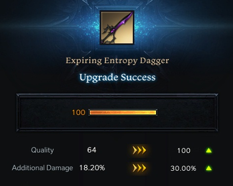 5 recrafts but Reaper was all worth it <3 #LostArk