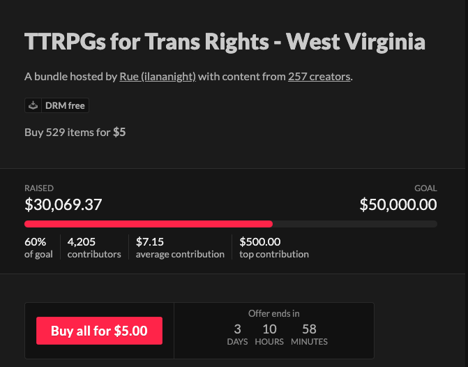 We're at upwards of $30k for @projectxrainbow!!!