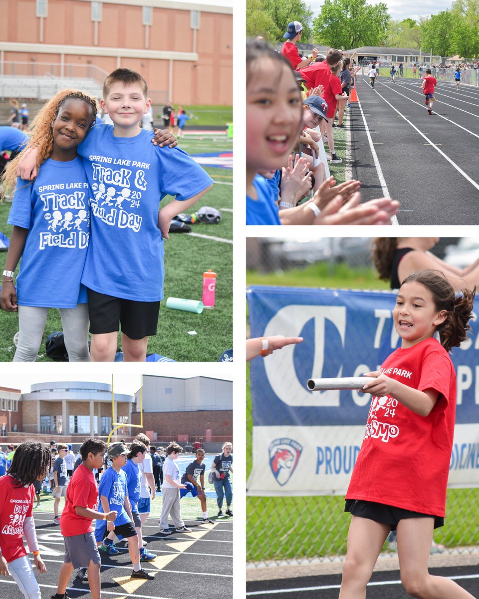 Spring Lake Park Schools (@slp_schools) on Twitter photo Ready, set...5th grade!👟The tradition known as Track & Field Day brings 4th graders from all elementary schools together at Panther Stadium for friendly competition and camaraderie. It’s a fun way to support the transition to 5th grade at Westwood. Story: springlakeparkschools.org/news/news/~boa… Ready, set...5th grade!👟The tradition known as Track & Field Day brings 4th graders from all elementary schools together at Panther Stadium for friendly competition and camaraderie. It’s a fun way to support the transition to 5th grade at Westwood. Story: springlakeparkschools.org/news/news/~boa…