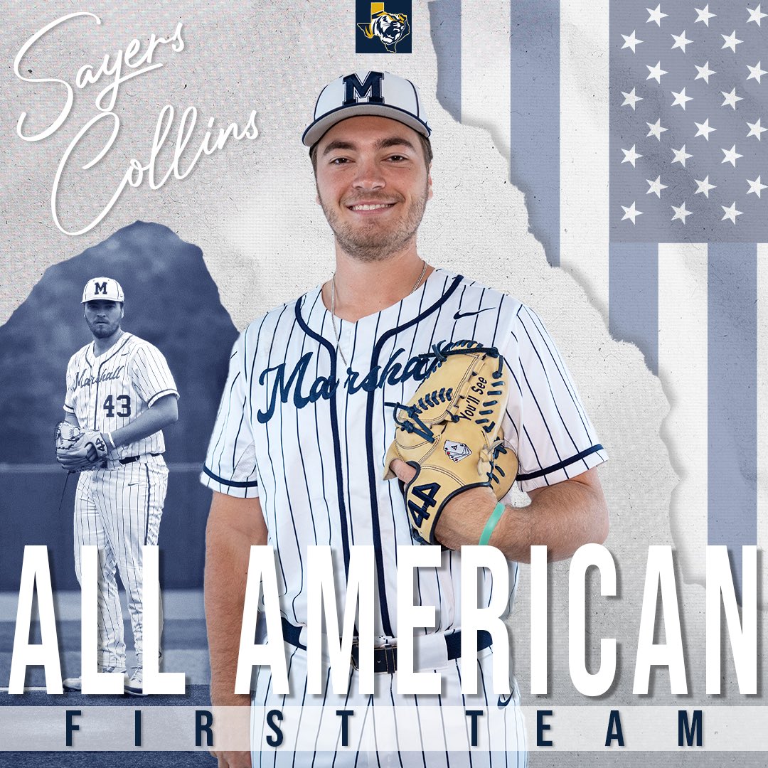 Congratulations to Sayers Collins on being named a D3Baseball.com All-American! #TexasTigers