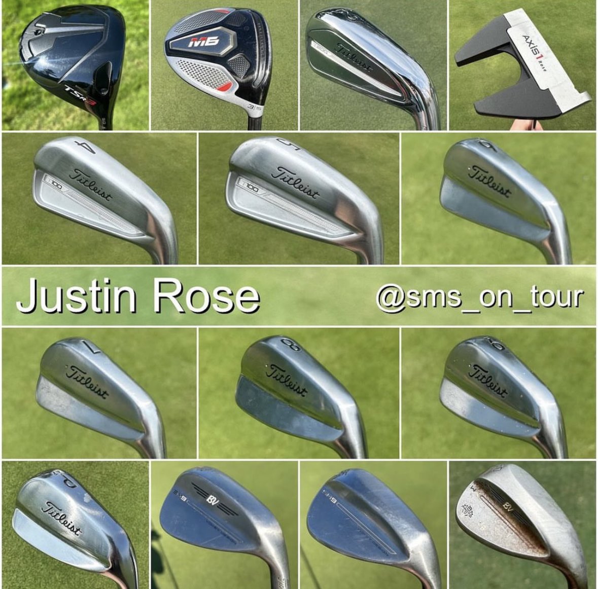 Few people asking what clubs I’m playing at the moment.. #WITB