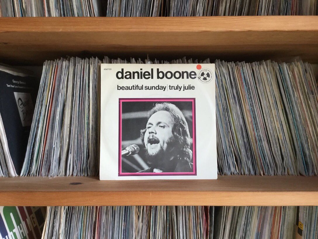 Vanaf 29 mei 1972 stond ‘Beautiful Sunday’ van Daniel Boone vijf weken op nr1 in West-Duitsland.