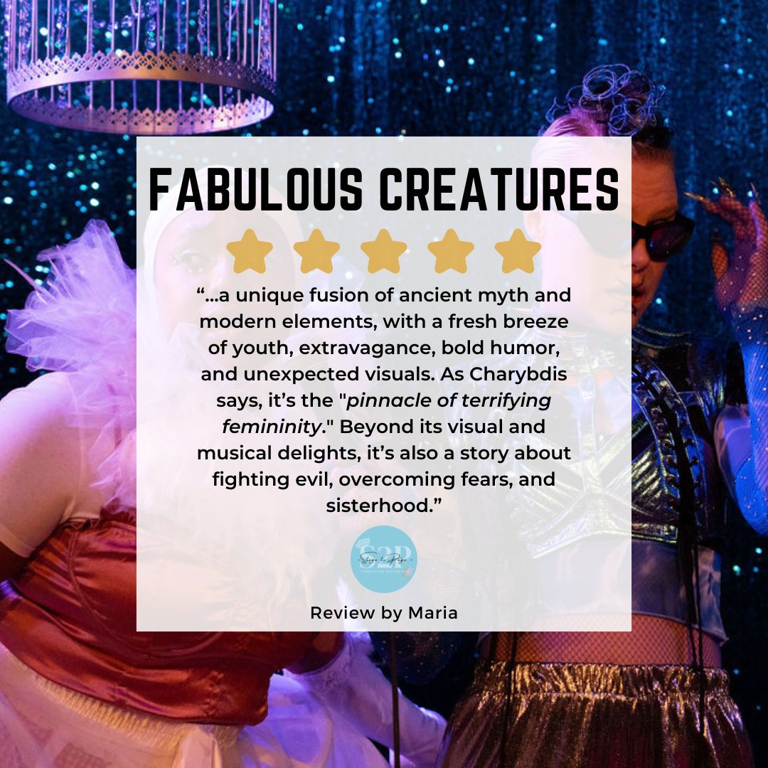 Check out our ⭐⭐⭐⭐⭐ review of Fabulous Creatures, currently playing at <a href="/arcolatheatre/">Arcola Theatre</a> 

Full review here:
stagetopage.co.uk/2024/05/fabulo…

AD | gifted

photo credit: Sophie Giddens