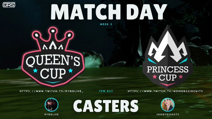 IT'S TIME FOR PRINCESS CUP LET'S GO

Week 1 was a crazy series with Multivers coming out on top with crazy KP

Can they lock in their consistency for week 2?

twitch.tv/womenscircuits