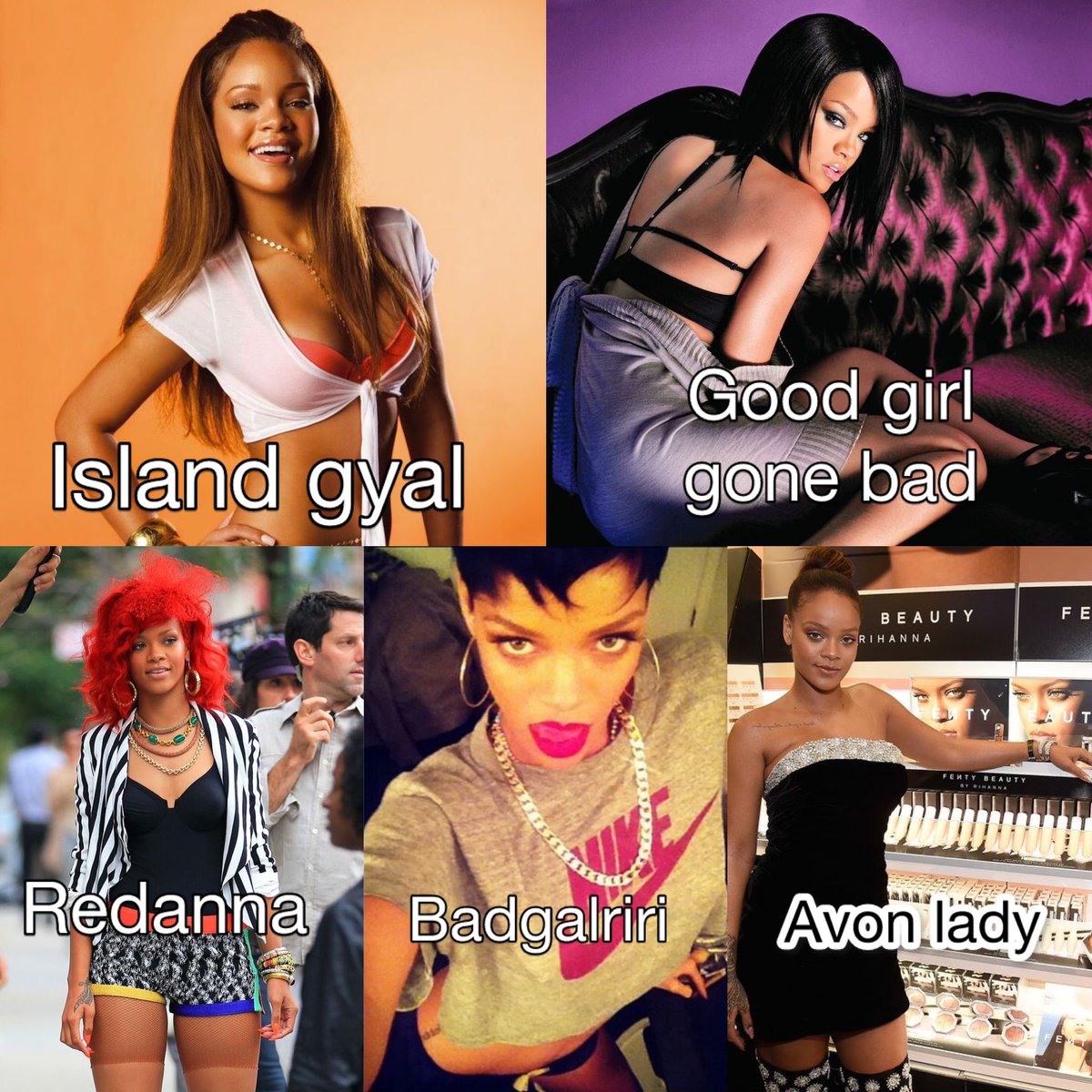 What’s your favorite Rihanna alter ego ?