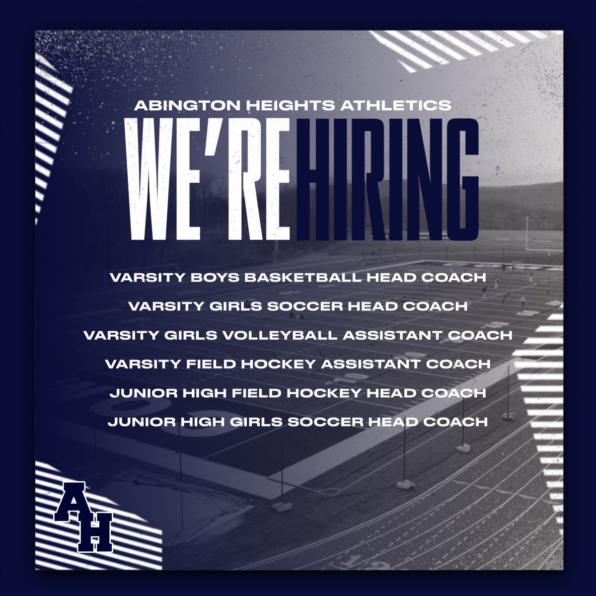 COACHING OPPORTUNITIES:

If you or someone you know is interested in a listed position, apply through the link below on our district website:

applitrack.com/ahsd/onlineapp…

#GoComets☄️