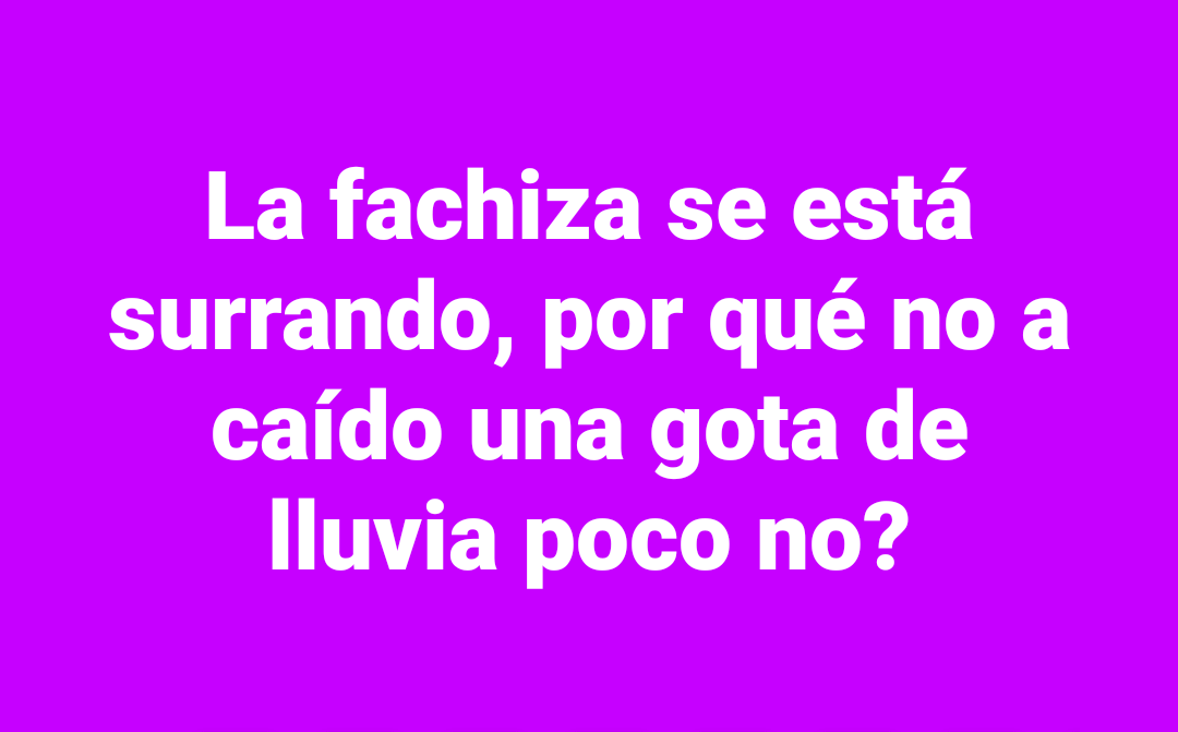 Quien está de acuerdo hermanos?