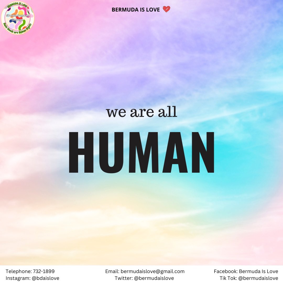 bermudaislove's tweet photo. At the core of our shared humanity is the recognition that all human beings possess intrinsic worth and dignity.
#BermudaIsLove ❤️
#FreedomFromWant https://t.co/nZwUkGA0vv