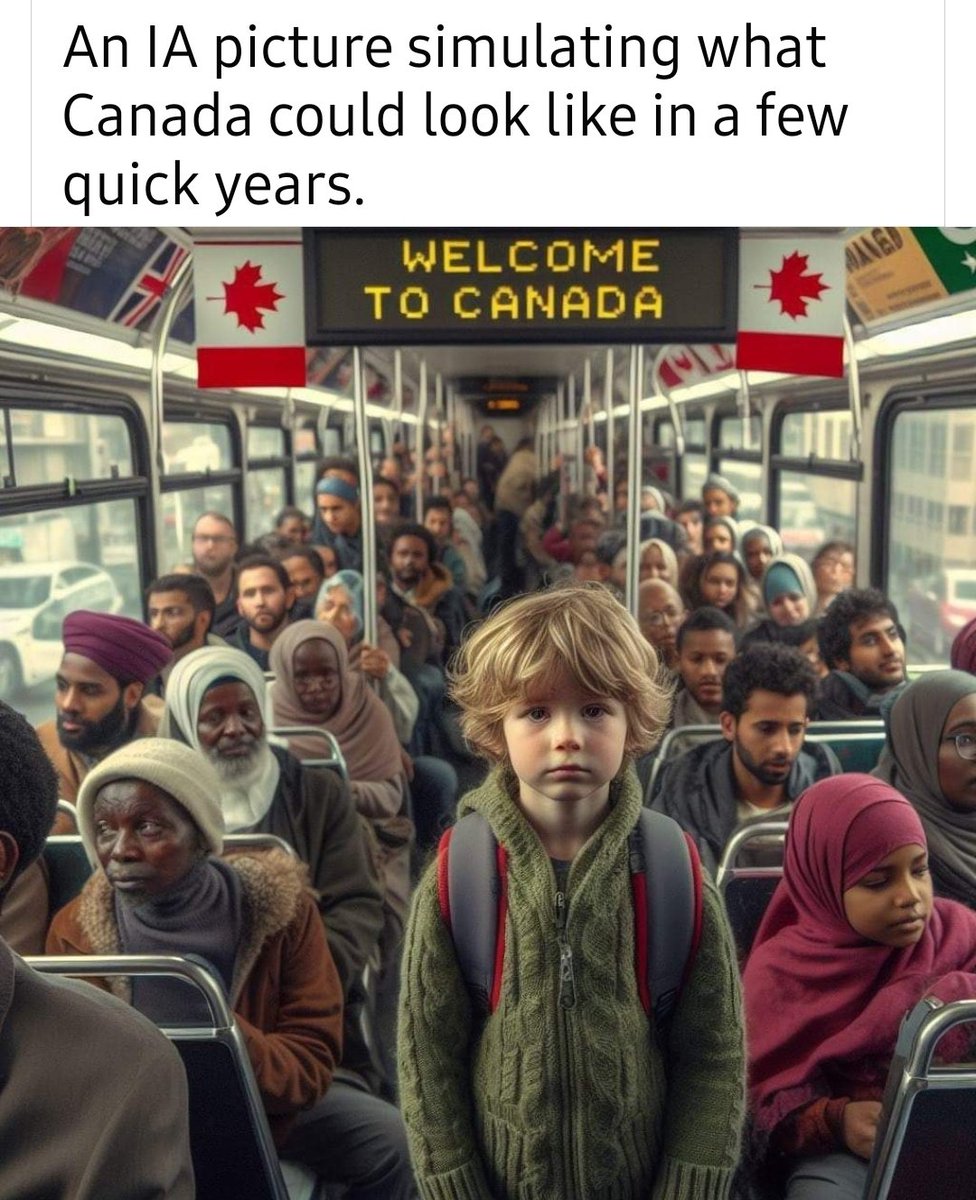 MichelleLA1981's tweet photo. It's already starting to look like this. We are being replaced. https://t.co/pAtEgB79hM