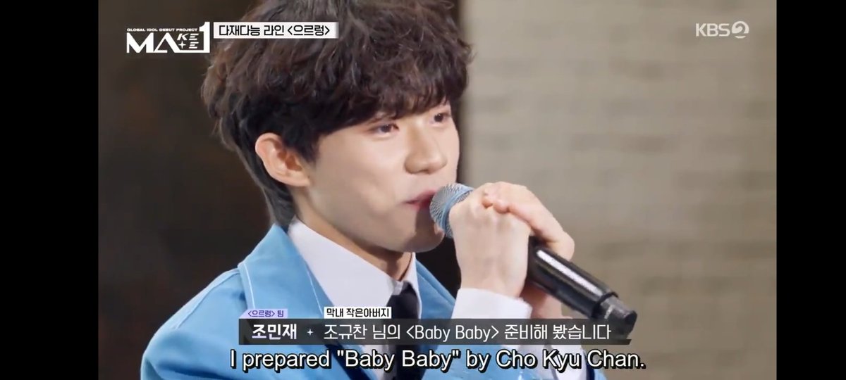 yeahdoy's tweet photo. finally watching ep 1, a thread 
look at my jo minjaekinss hes so cute https://t.co/mZqpU1bxRv