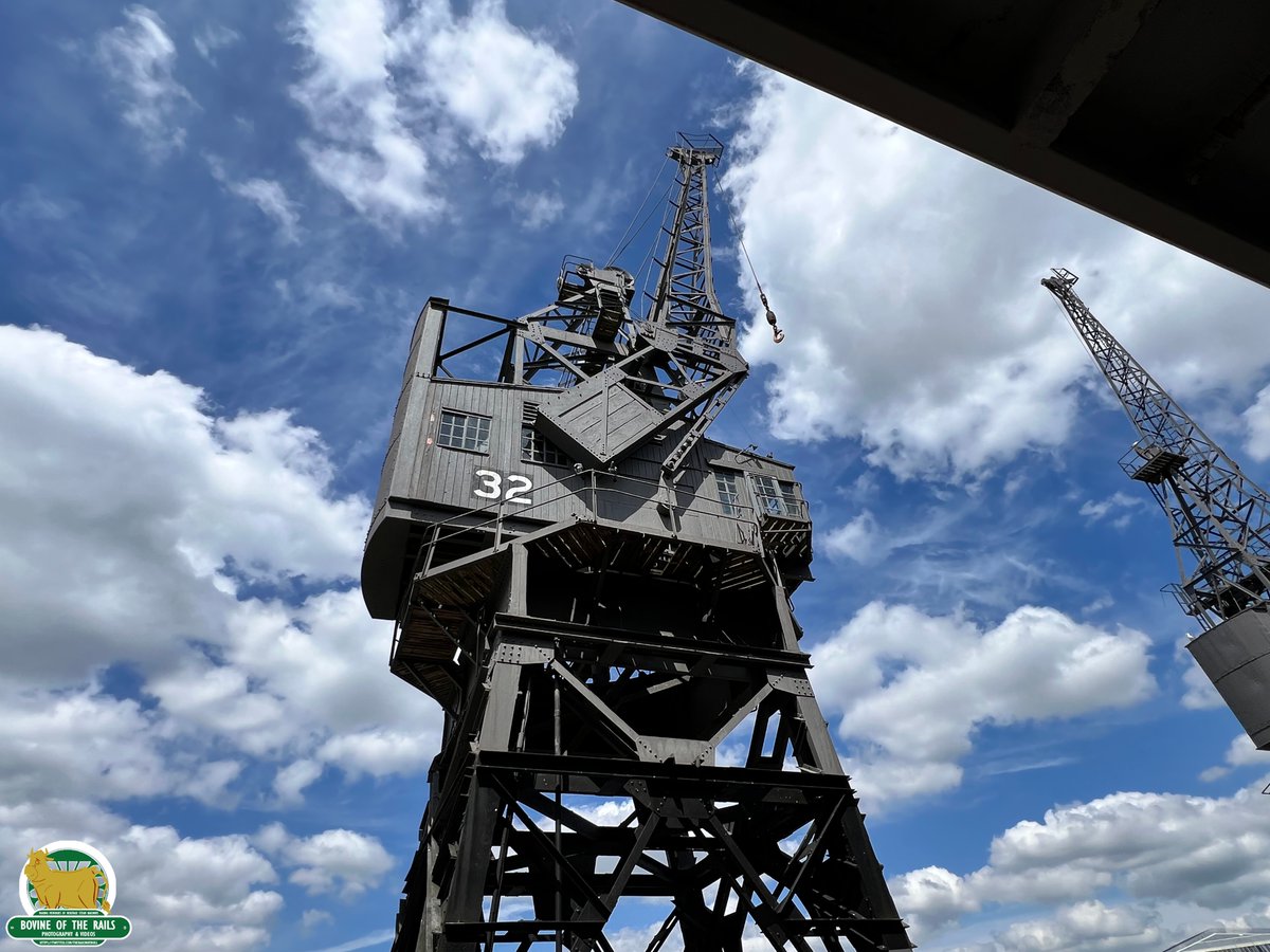 The Harbour Cranes of M Shed.

No.32 standing tall, built in 1951 by Stothert and Pitt Ltd Engineers in Bath.