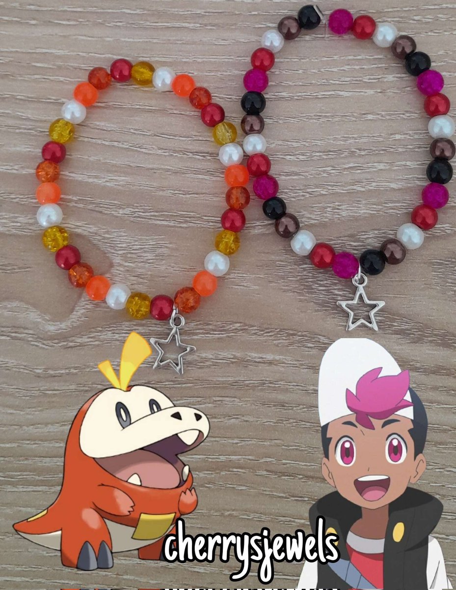 cherrysjewels's tweet photo. I started watching Pokemon Horizons recently and I decided to make these matching bracelets.
#Pokemon #PokemonHorizons #pkmn #pkmntwt #Liko #Sprigatito #Roy #Feucoco #Dot #Quaxly #anitwt #animetwt #anime #bracelets #Smallbiz #promotwt https://t.co/rgP3jzxi3o