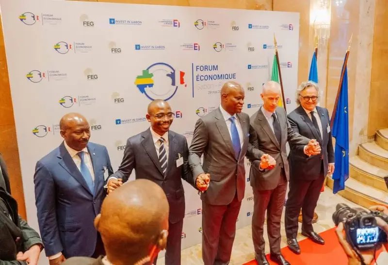Organisé conjointement par la @la_feg ,le @medef , et l’ANPI  #Gabon. Cet événement a réuni près de 600 chefs d’entreprises des deux nations. Mobilisant un montant impressionnant de 739 milliards de Francs CFA, soit plus de 1,100 milliards d’euros.