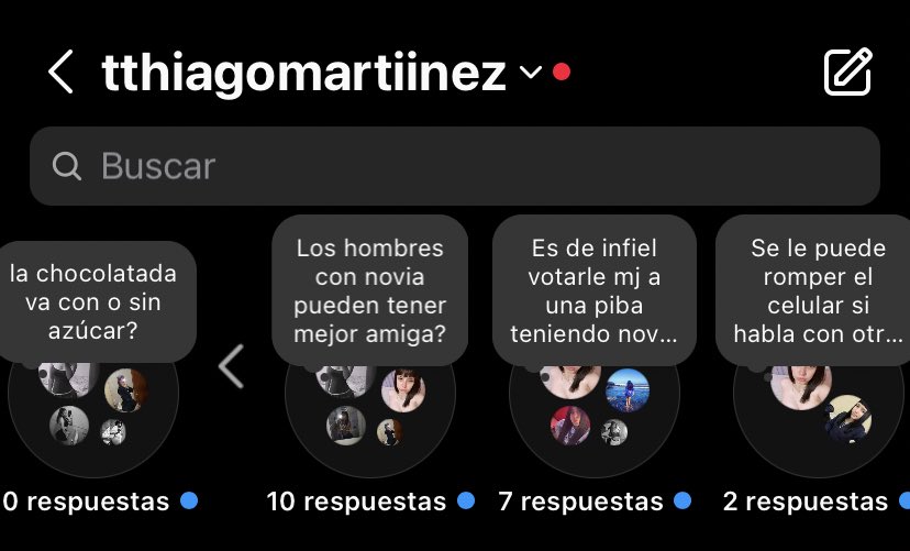 se levantaron preguntones hoy