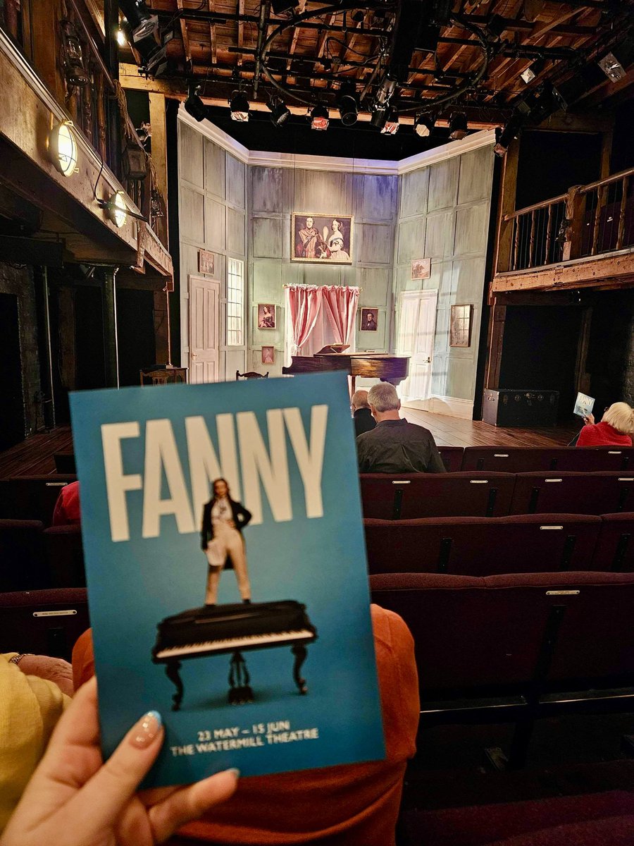 We’re back at the @WatermillTh in Newbury tonight to review Fanny, a new comedy by Calum Finlay 🎭

#reviewpending