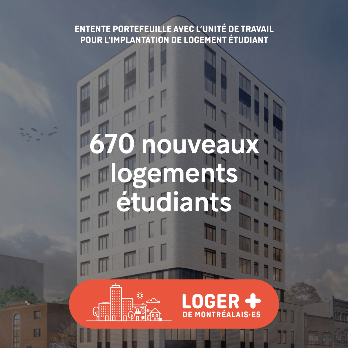 Créer du logement étudiant hors marché a un double effet bénéfique : il nous permet d’accueillir, à coût abordable, les étudiantes et les étudiants et il nous permet de libérer des grands logements familiaux dont les familles montréalaises ont besoin.

<a href="/UTILE/">UTILE</a> <a href="/benoitdorais/">Benoit Dorais</a>