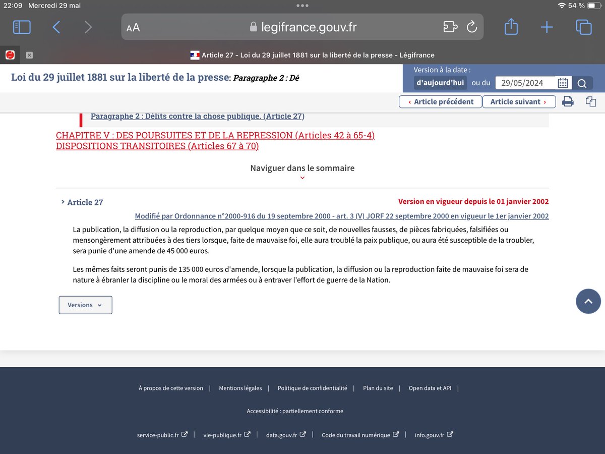 @halteconnerie @CaronAymericoff Ts ls #lfi font de la sorte
La diffusion de ces fausses informations, sans qu’elles soient retirées, en ce qu’elles sont accompagnées d’appels à manifester, sans déclaration, ne sauraient elles pas tomber sous le coup de la loi? @prefpolice @GDarmanin