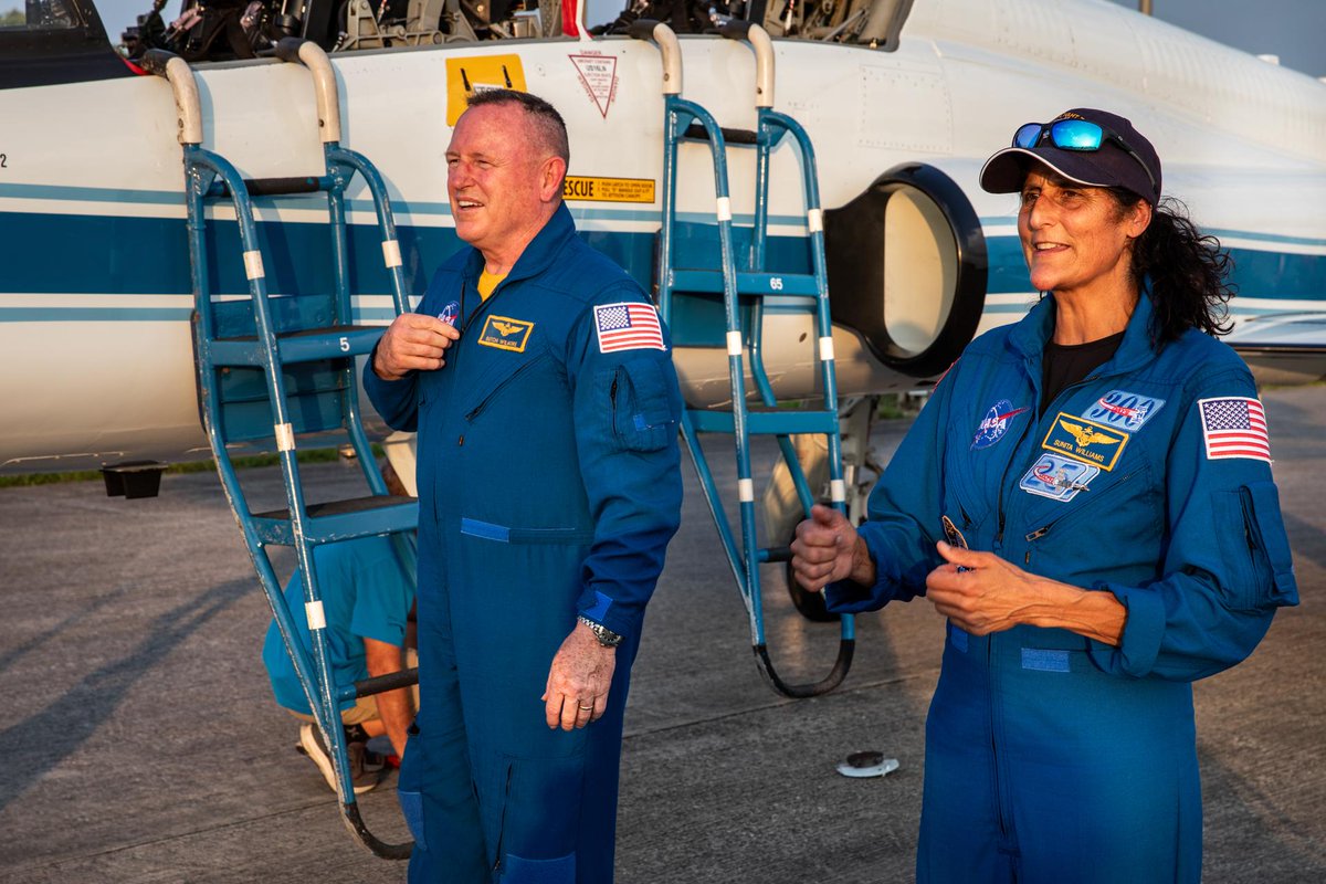 Commercial_Crew's tweet photo. “Go” to proceed with launch!

@NASA and @BoeingSpace teams polled "go" for the launch of the agency’s Boeing Crew Flight Test to @Space_Station at 12:25pm ET June 1 during today’s Delta-Agency Flight Test Readiness Review.

Weather officers with @SLDelta45 predict 90% favorable weather.

Next up? NASA leaders, along with Boeing and @ulalaunch partners, will hold a prelaunch news conference at 1pm ET May 31: https://t.co/9UoQfLpdgj