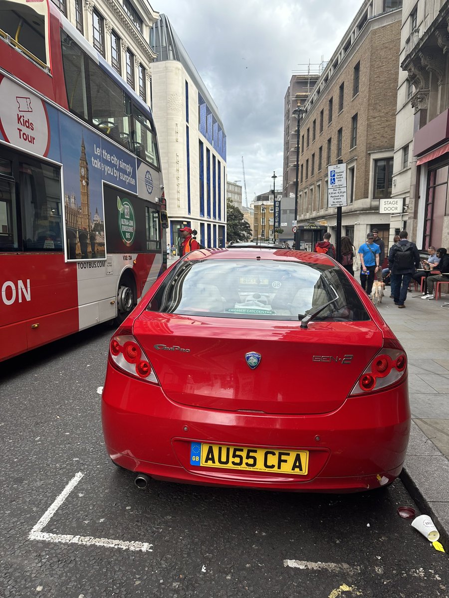 “Nobody expects the Malaysian inquisition!”

On an evening where I spotted Christopher Biggins and a stack of central London #chod… not exactly what you expect to see in Leicester Square on a Wednesday evening. A welcome spot nonetheless.  #weirdcartwitter #chodspotting