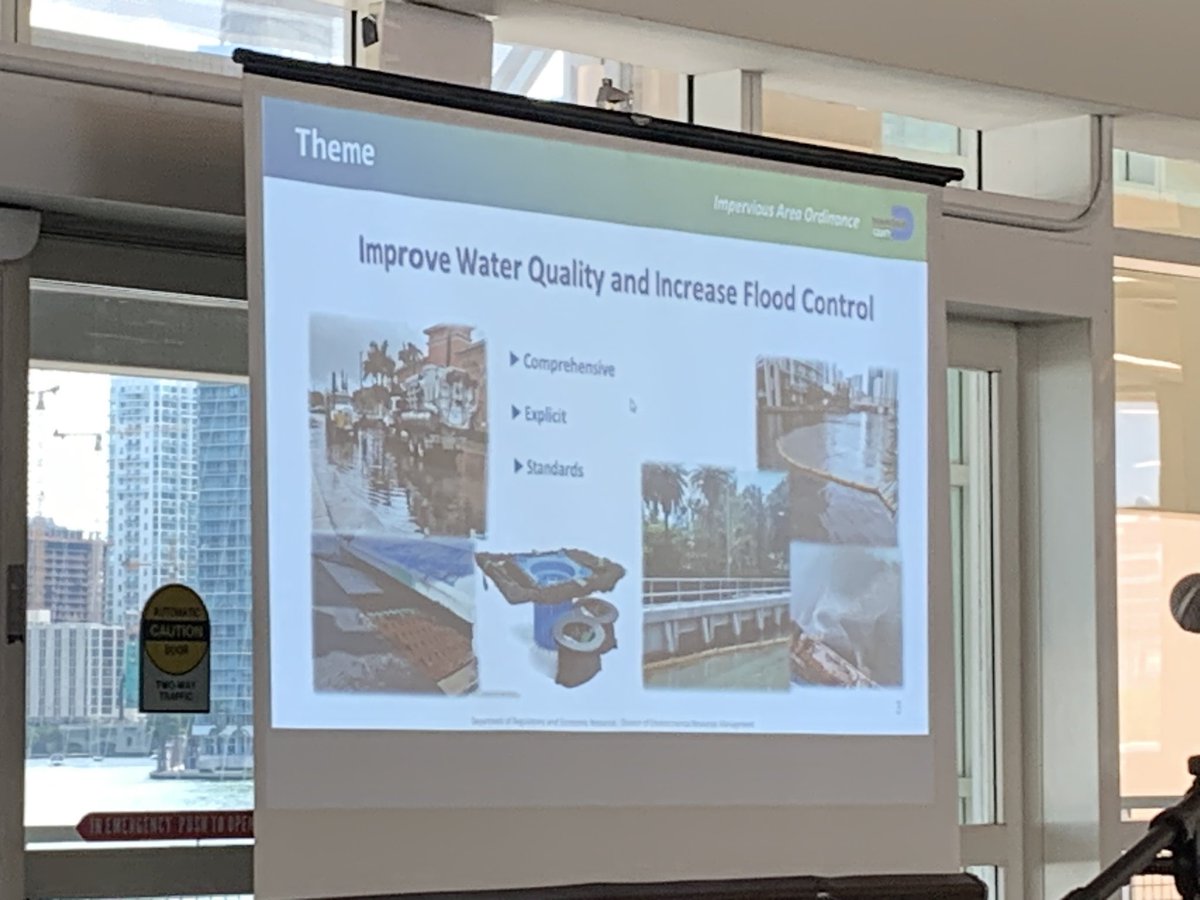 DERM welcomed municipal managers, mayors and staff throughout @MiamiDadeCounty as we discussed initiatives and regulations to improve flood control and water💧quality at our Municipal Water Quality Coordination Workshop. Together we can protect Biscayne Bay this rainy 🌧️ season.