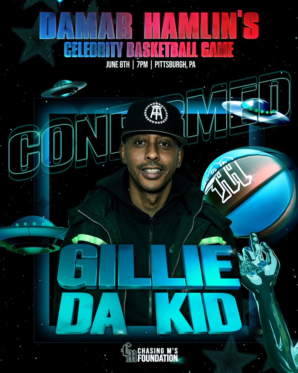 Host of Million Dollaz Worth Game & Phillies Finest Legendary Gillie Da Kid is confirmed for the Chasing Ms Celebrity Bball game! ✅🏀⭐️ Tickets 🎟️: eventbrite.com/e/chasing-ms-c…