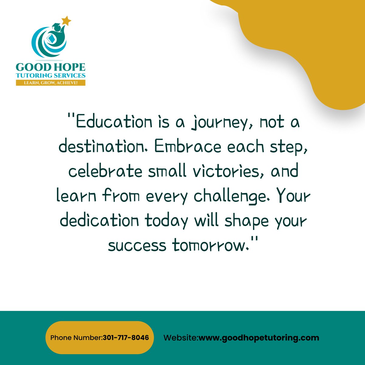 Education is a journey, not a destination. Embrace each step, celebrate small victories, and learn from every challenge. Your dedication today will shape your success tomorrow. 🌟📚💪 #Education #LearningJourney #Success #Dedication #CelebrateProgress #EmbraceChallenges