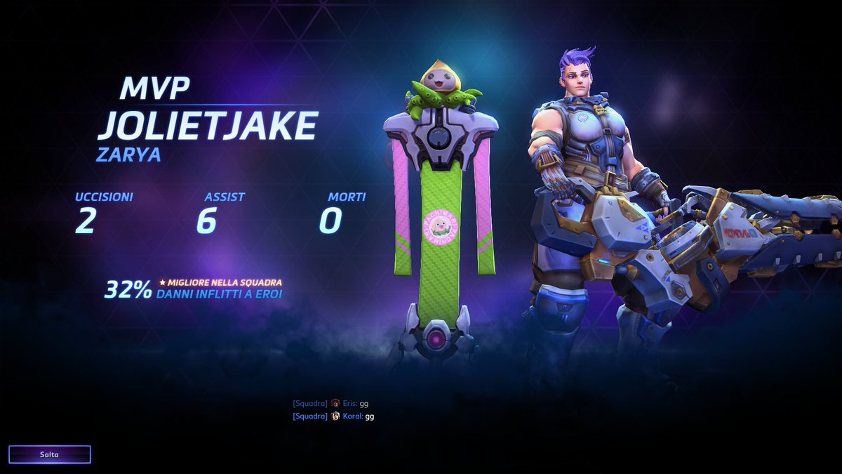 Best Zarya ever 😜 #videogiochi #videogames #hots #HeroesOfTheStorm