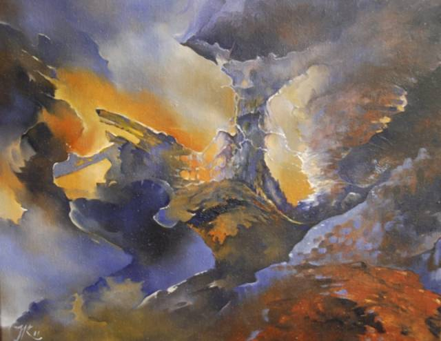 Creation of the World, the first day by Jacek Krupa (1962 - Poland)
#DivinityArrived #soulfulart #artandfaith #apaintingeveryday
#LoveCameDown #betweenstories #KyrieEleison #prayers #inthebeginning #creation More info in comments. 1/3