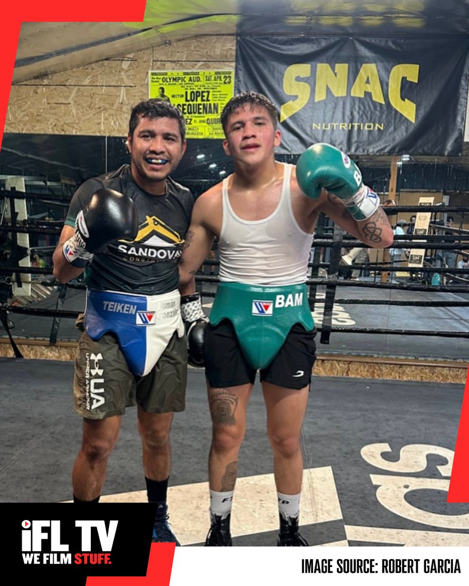 Passing down the torch...

Former four-weight world champ Román González helping two-weight world champ Bam Rodriguez prepare for his clash with Gonzalez's former foe Juan Francisco Estrada 🥊

If ever a spar was PPV worthy 😍

#EstradaBam | #Boxeo | #BoxingFans