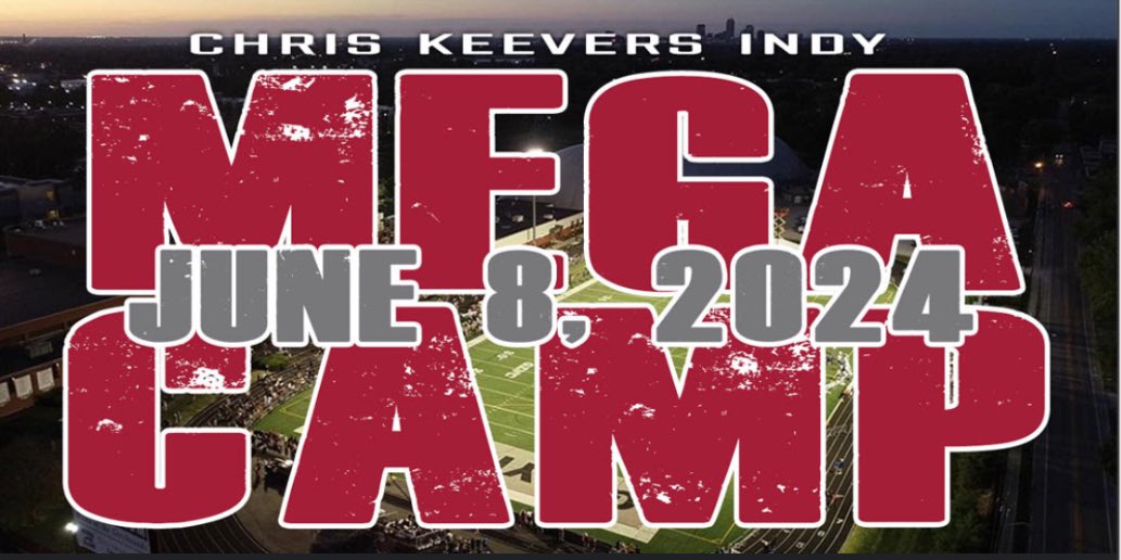 I will be attending Gridiron Gang’s SOS College Showcase June 2 at 2pm at Butler University. I will also be attending UIndy’s Megacamp, June 8, and I will be in the QB/RB/TE/LB morning session at 9am. Come see me ball out at both‼️‼️
@PrepRedzoneIN 
@CoachFreytag 
@Coachpeebs