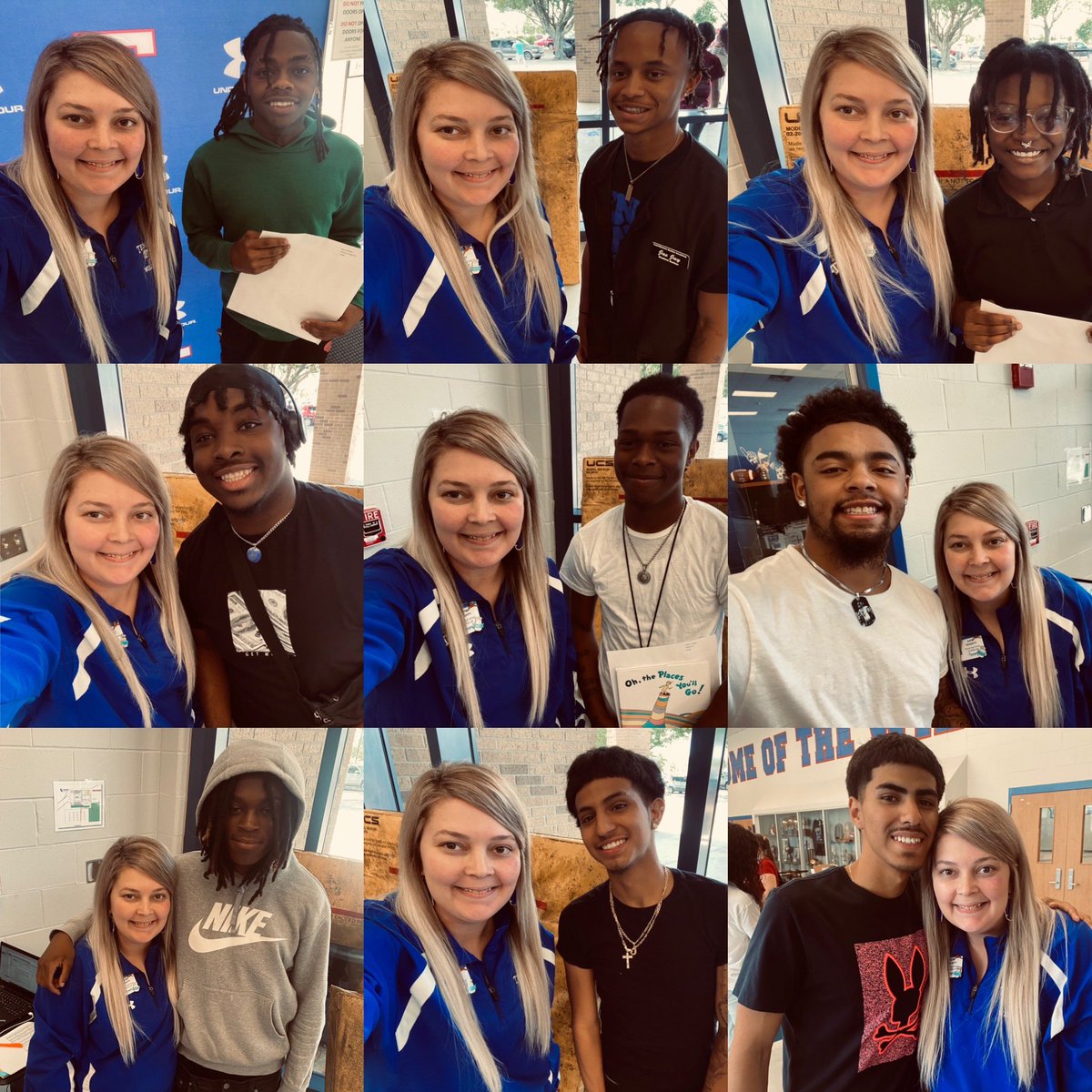 Senior Packet Pick Up! Gonna miss these kids so much! 😭 Next up….Graduation!  Temple kids have my heart! 💙🐾💙