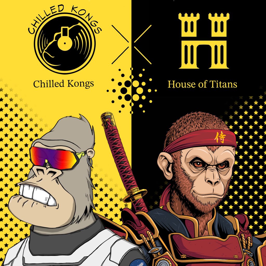 __**Chilled Kongs X @HouseOfTitans_ 3rd Party NFT staking**__ House Of Titans 3rd party Stronghold NFT staking for Chilled Kong and Magic Kong holders. On Strongholds, there's a building called the 'Dungeon' exclusively for staking 3rd Party NFTs. Your Chilled Kongs NFTs