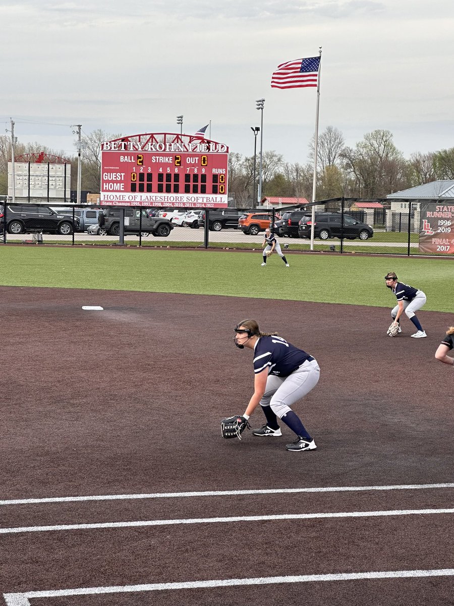 I had so much fun with my girls this high school season! Here are my end of season stats:

Hitting:
93 AB
BA: .366
H: 34
OBP: .444

Fielding %: .984 (126 TC)

Pitching:
IP: 89.1
W-L: 10-5
ERA: 3.84 
WHIP: 1.58
BB: 11
SO: 46
<a href="/AlmaScotsSB/">Alma College Softball</a> <a href="/smcbelles/">Saint Mary's Belles</a>