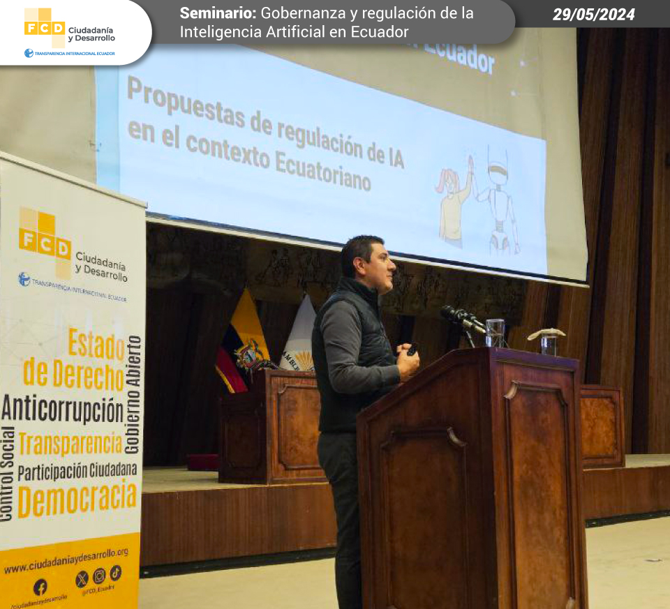 FCD_Ecuador's tweet photo. Tuvimos como panelistas a Lorena Naranjo @lnargod, Andrea Tapia @anlutato y Diego ��lvarez @cococho20, quienes hablaron sobre conceptos generales, experiencias internacionales y propuestas para regular la #InteligenciaArtificial en #Ecuador.

#OpenGovWeek #EstadoAbiertoEc https://t.co/6M0OLfRG4G