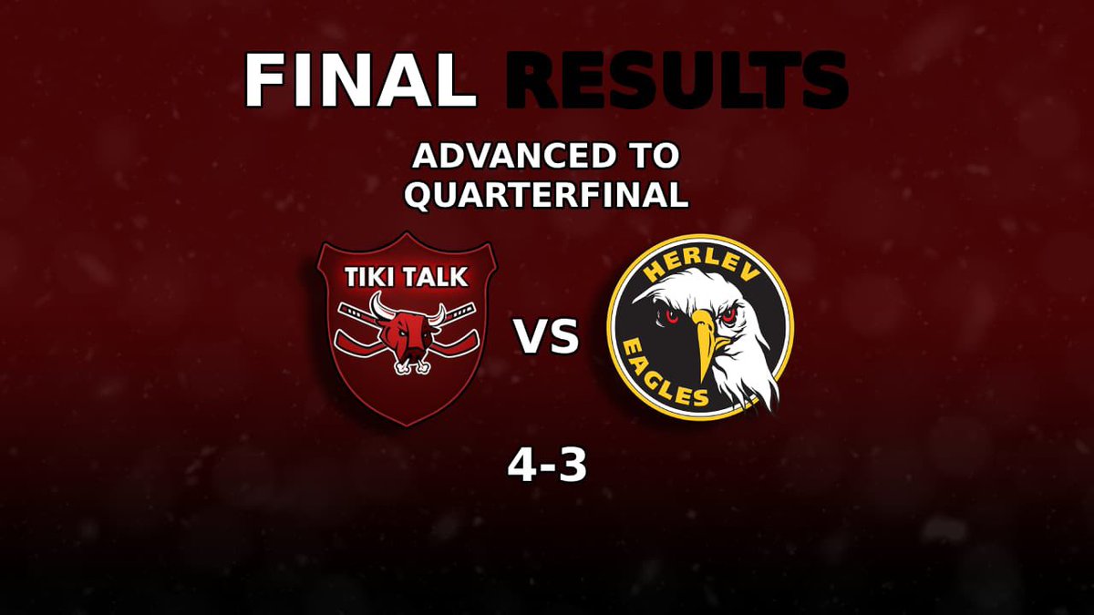 TikiTalk (@tikitalk2010) on Twitter photo Top8✅🔥🔥
Results: 3-4otl, 6-1w, 3-0w, 5-2w
After we were down 3-1 we managed to turn series 4-3 for us💪🏻. Once again special thanks to our biggest supporter <a href="/hifk_fanii/">Oscar Olin</a> for believing us❤️
#ECL24Spring
#teponlaivassa Top8✅🔥🔥
Results: 3-4otl, 6-1w, 3-0w, 5-2w
After we were down 3-1 we managed to turn series 4-3 for us💪🏻. Once again special thanks to our biggest supporter <a href="/hifk_fanii/">Oscar Olin</a> for believing us❤️
#ECL24Spring
#teponlaivassa