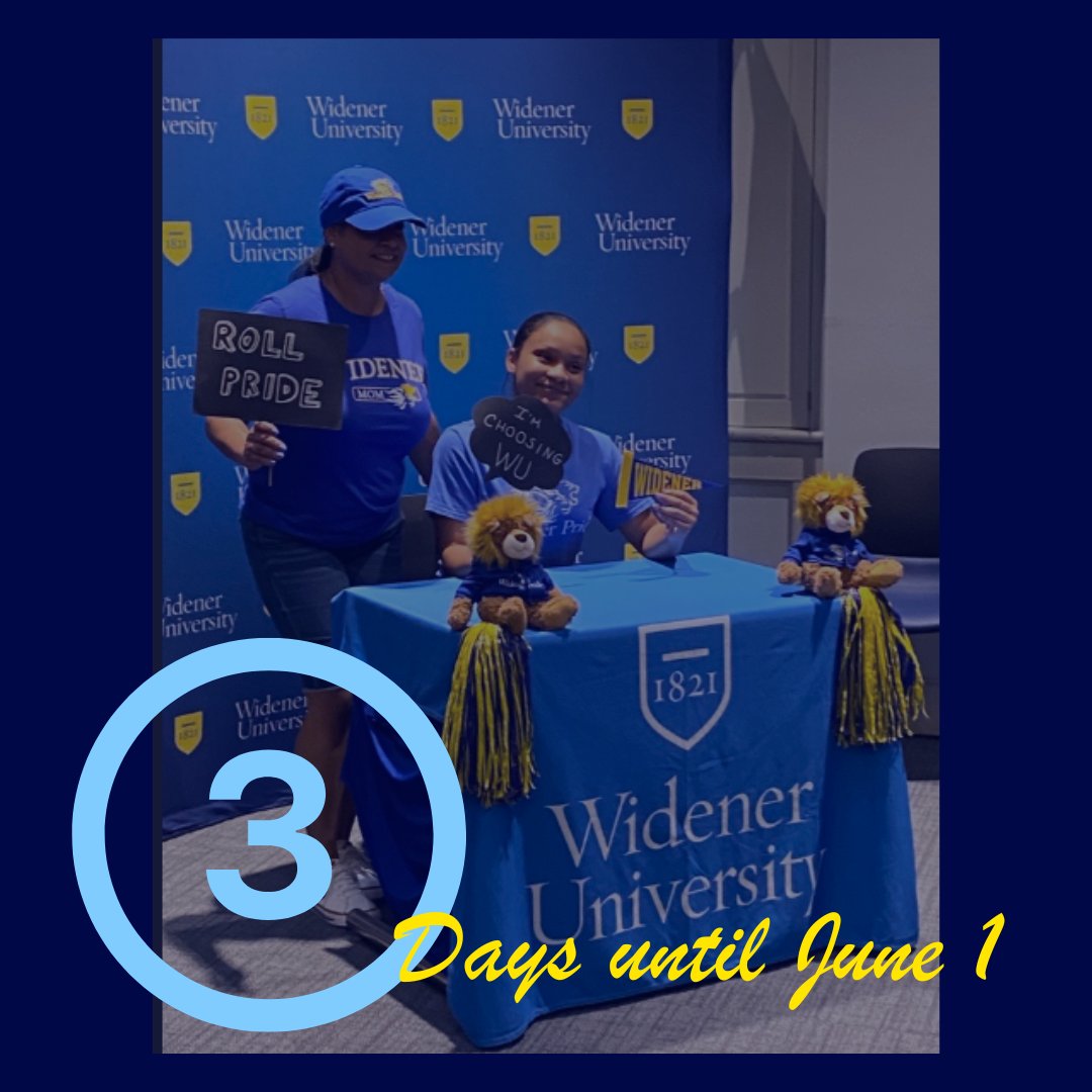 Your second home awaits! It's your time to have your confetti moment 🎉 Submit your deposit today in your Admissions Portal to become a member of the Pride 🦁 #choosewidener #collegeadmission