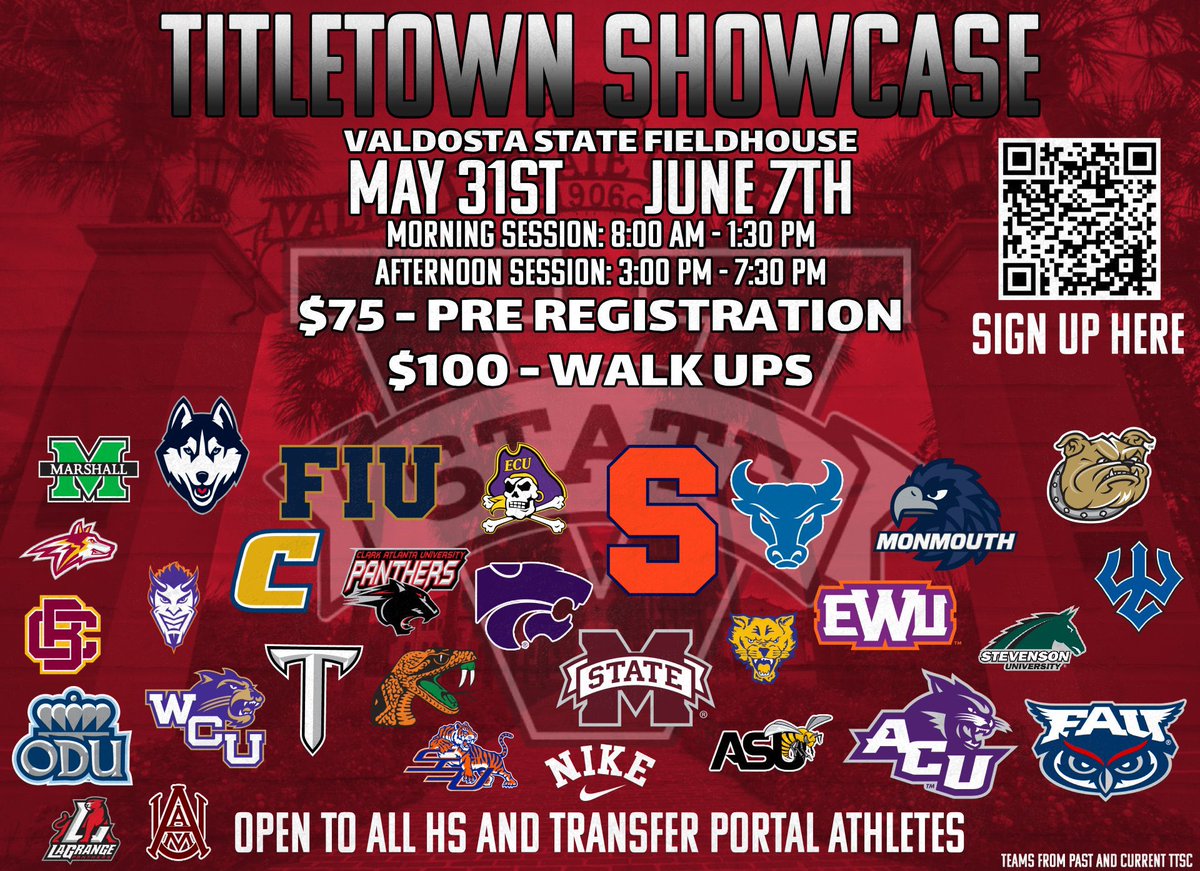 Last full day to register for May 31st Camp!! Bus loads of athletes coming to compete in TitleTown!! 3 Opportunities at TitleTown Showcase: 🔥 Opportunity to get REPS 🔥 Opportunity to get BETTER 🔥 Opportunity to get 🅾️FFERED‼️ (By 35+ Schools) ✍🏾 SIGN-UP 👇🏾