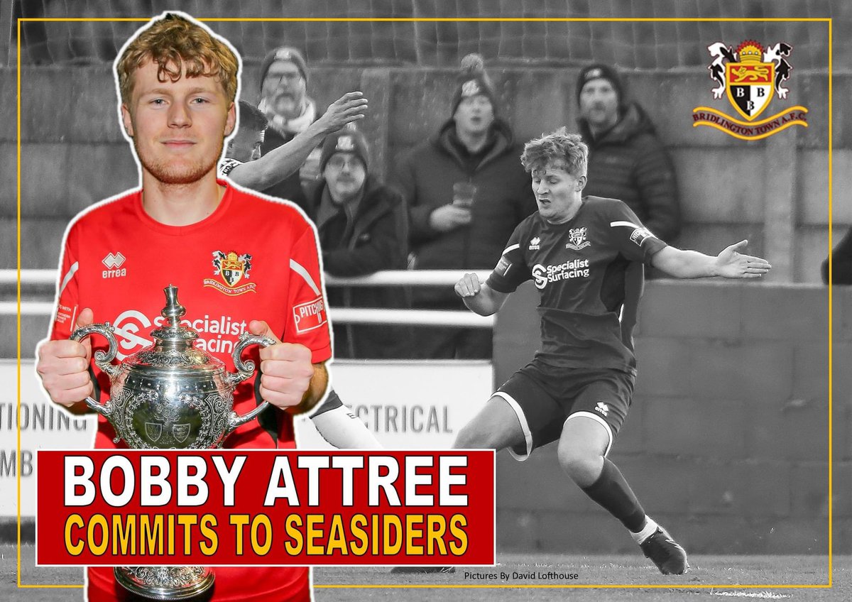 We are pleased to announce that Bobby Attree has committed to the club for the 2024/25 season. 🤝