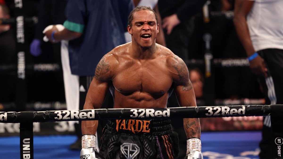 🚨 YARDE TO WITHDRAW FROM ORDERED BUATSI FIGHT

Anthony Yarde informed the WBO on May 16 that he is withdrawing from the negotiations, purse bid, and ordered interim title fight with Joshua Buatsi because he and his promoter, Queensberry Promotions, are in a dispute resolution