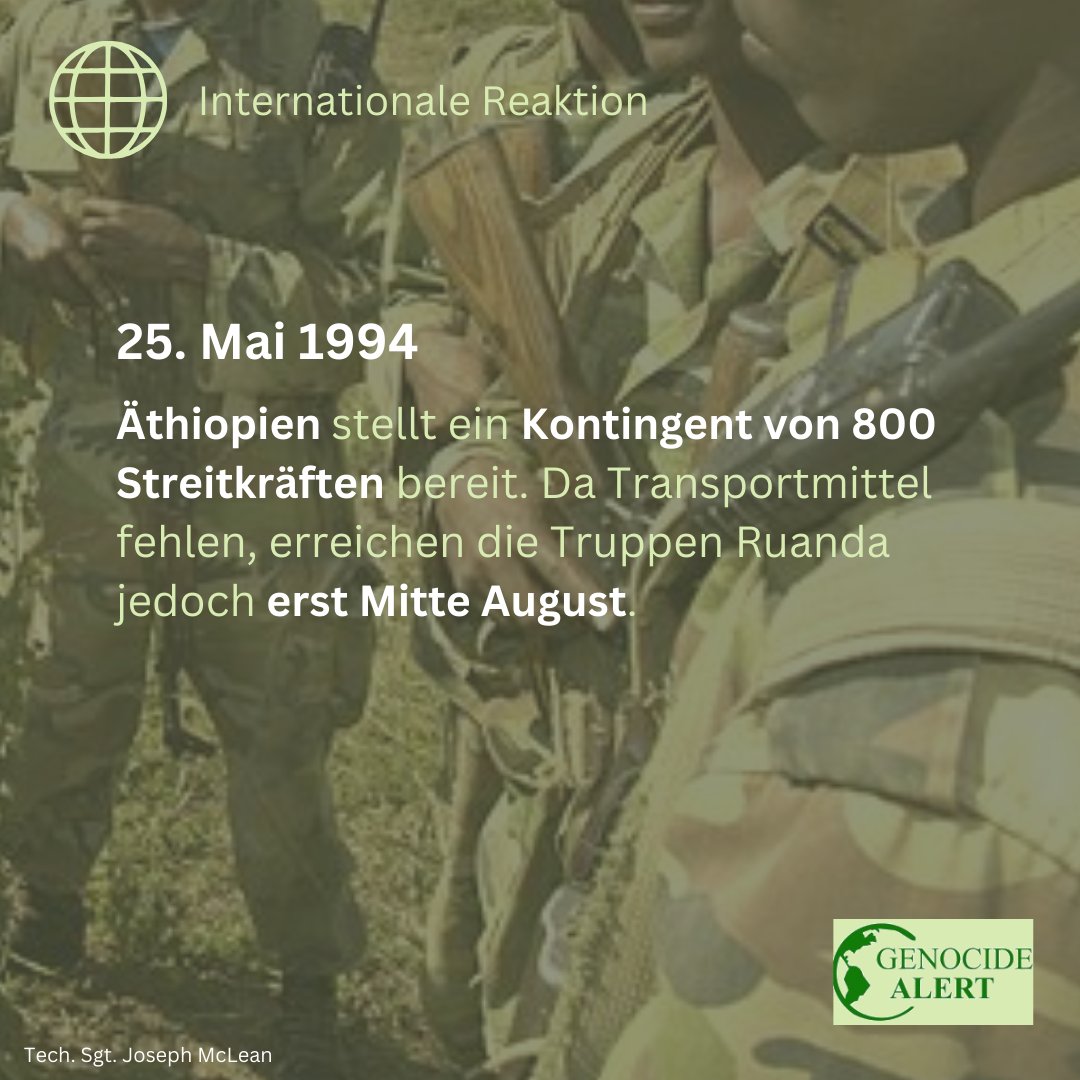 Tag 47/100 bis Tag 49/100 #100TageZusehen: Der Völkermord in #Ruanda 1994 #HeuteVor30Jahren #OnThisDay #Kwibuka30

Weitere Informationen: genocide-alert.de/projekte/100-t…

#VölkermordPrävention #KeinVergessen #genprev #Menschenrechte #NieWieder