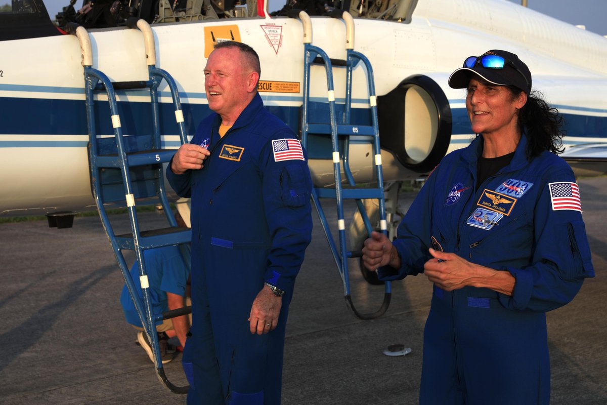 BoeingSpace's tweet image. #Starliner receives "go" for launch during Flight Readiness Review ahead of June 1 Crew Flight Test.

Learn more: starlinerupdates.com/nasa-mission-p…